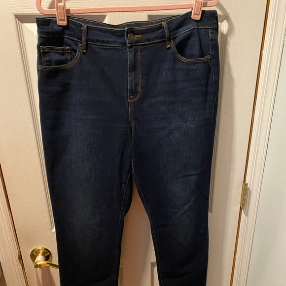 Women's Blue and Navy Jeans - Picture 1 of 3